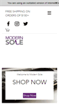 Mobile Screenshot of modernsole.ca